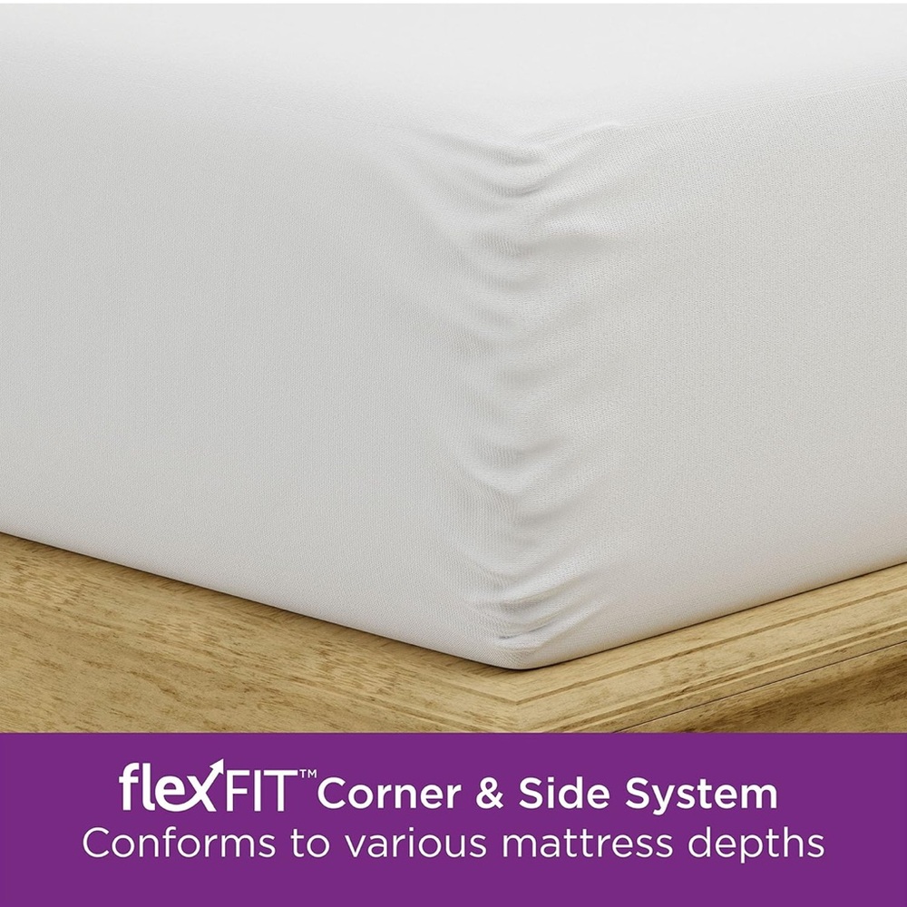 AllerEase Ultimate Allergy Protection and Comfort Zippered Mattress Protector - Picture 5 of 7